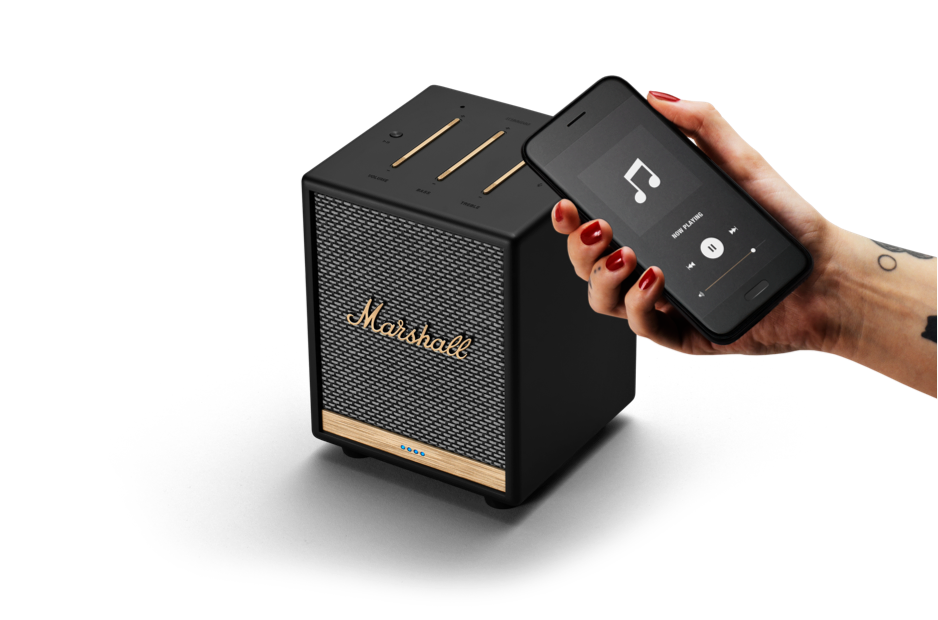 Marshall Uxbridge Voice Alexa Noir (UXBRIDGEALEXABK) - Achat Enceinte  portable MARSHALL pour professionnels sur