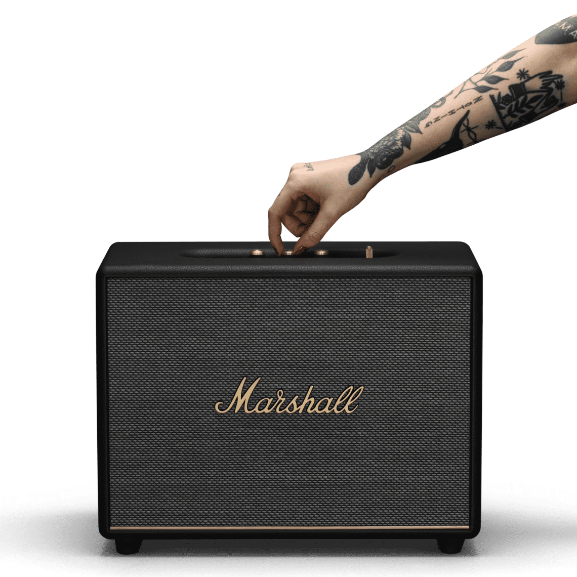 Altavoz Marshall Woburn Bluetooth Portatil 90w Crema –