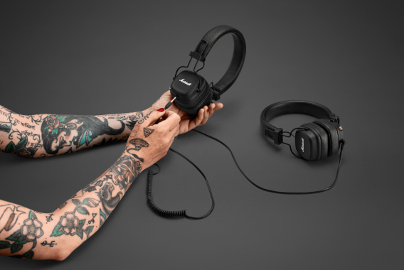 Marshall on ear bluetooth outlet
