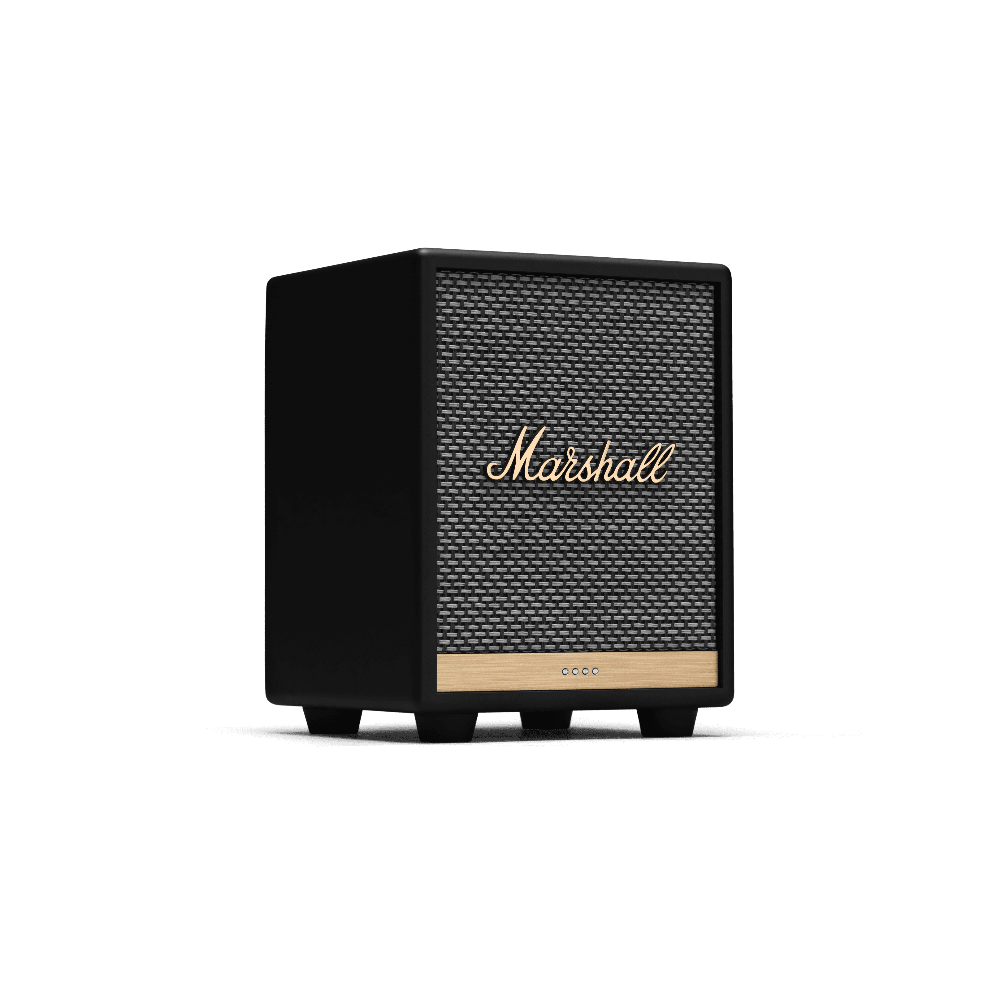 Marshall Uxbridge Voice : enceinte intelligente avec Alexa ou Google  Assistant, façon mini ampli de guitare